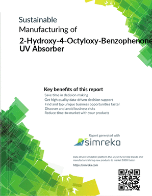 Sustainable Manufacturing of 2-Hydroxy-4-Octyloxy-Benzophenone UV Absorber