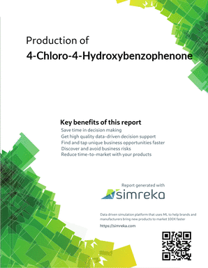 Production of 4-Chloro-4-Hydroxybenzophenone