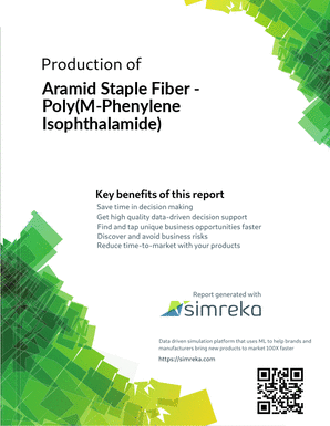 Production of Aramid Staple Fiber - Poly(M-Phenylene Isophthalamide)