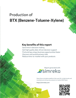 Production of BTX (Benzene-Toluene-Xylene)
