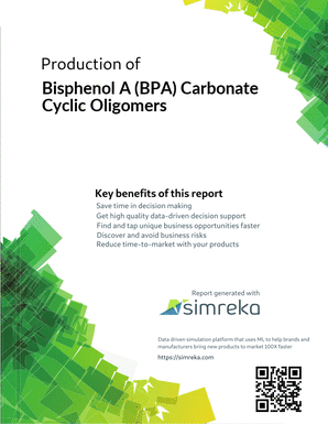 Production of Bisphenol A (BPA) Carbonate Cyclic Oligomers
