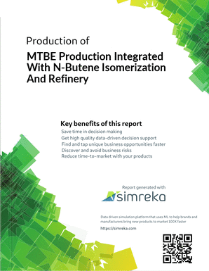 Production of MTBE Production Integrated With N-Butene Isomerization And Refinery