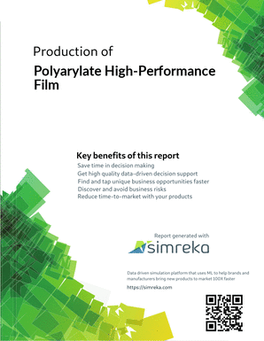 Production of Polyarylate High-Performance Film