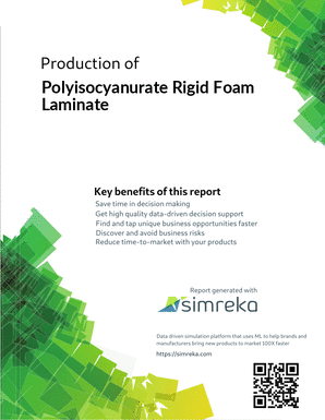 Production of Polyisocyanurate Rigid Foam Laminate