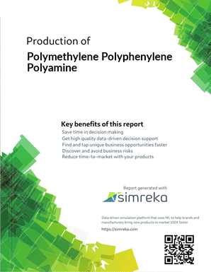 Production of Polymethylene Polyphenylene Polyamine