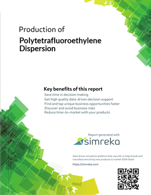 Production of Polytetrafluoroethylene Dispersion
