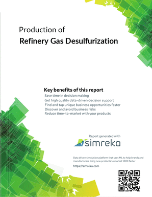 Production of Refinery Gas Desulfurization