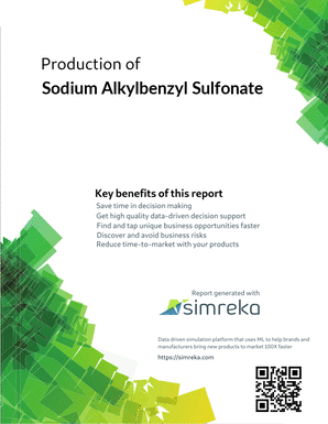 Production of Sodium Alkylbenzyl Sulfonate