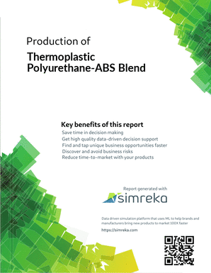 Production of Thermoplastic Polyurethane-ABS Blend